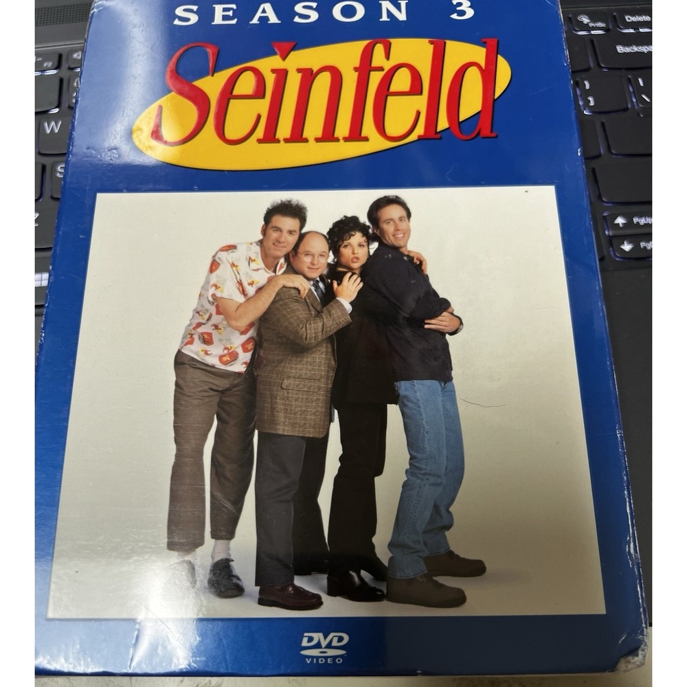 Seinfeld Season 3 DVD Box Set New Sealed Volume 2 4-Disc Set‎ 90s Comedy Sitcom